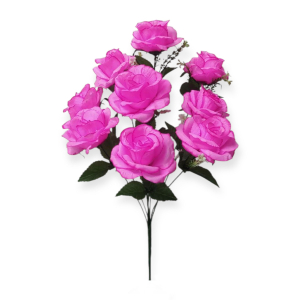 Искусственные цветы «Роза открытая»