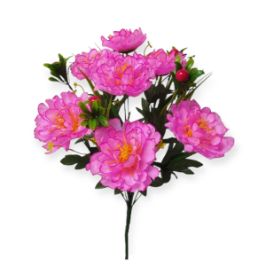 Искусственные цветы «Пион Ягода»