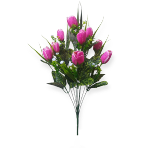 Искусственные цветы «Тюльпанчик с добавкой»