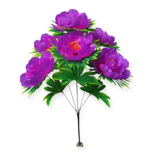 Искусственные цветы «Пион лист»