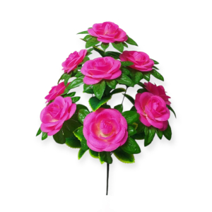 Искусственные цветы «Роза лист»