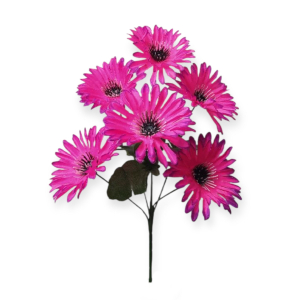 Искусственные цветы «Астра-черная серединка»