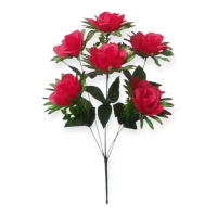 Искусственные цветы «Роза с окантовкой»