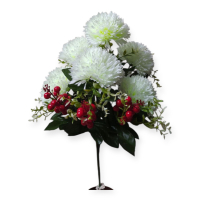 Искусственные цветы «Хризантема с ягодами»