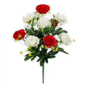 Искусственные цветы «Роза микс»