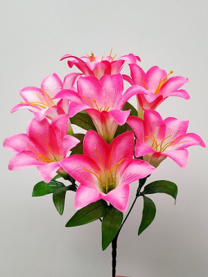 Искусственные цветы «Лилия атлас»