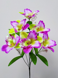 Искусственные цветы «Орхидея лист»