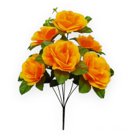 Искусственные цветы «Роза лист»