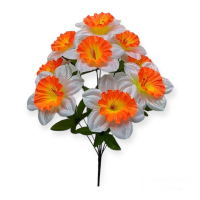Искусственные цветы «Нарцисс атлас большой»