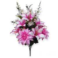 Искусственные цветы «Хризантема лилия»